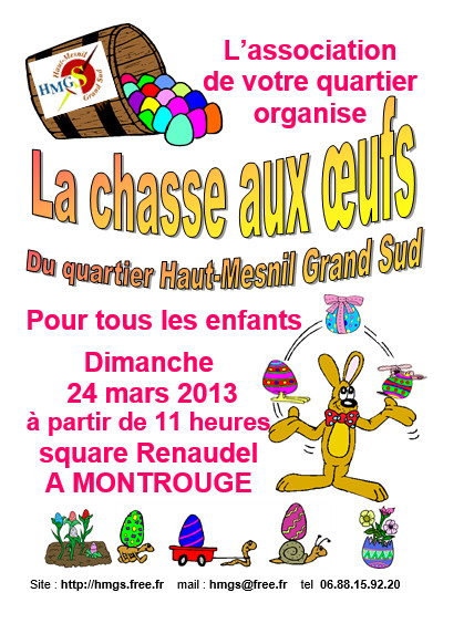Chasse aux oeufs 2013
